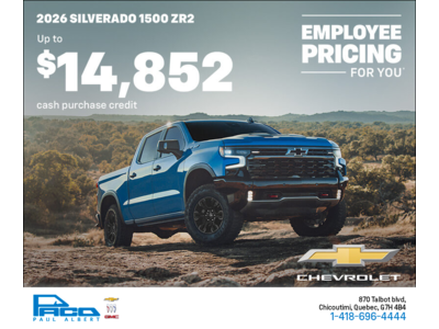 The 2026 Chevrolet Silverado 1500 ZR2