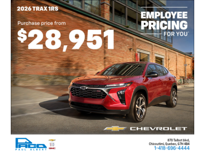 The 2026 Chevrolet Trax 2RS