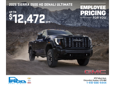 The 2026 GMC Sierra 2500 HD Denali Ultimate
