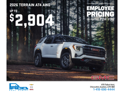 The 2026 GMC Terrain