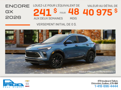 Buick Encore GX 2026