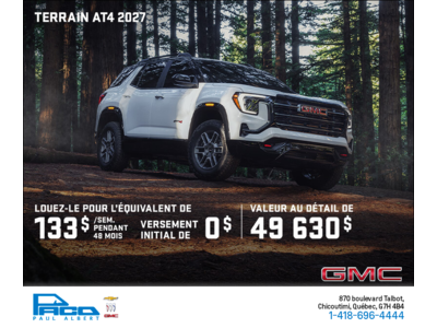 Le GMC Terrain AT4 2027