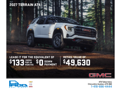 The 2027 GMC Terrain AT4