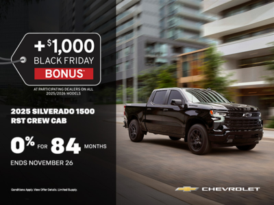 Get the 2025 Chevrolet Silverado 1500 RST Crew Cab