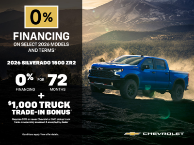 The 2026 Chevrolet Silverado 1500 ZR2