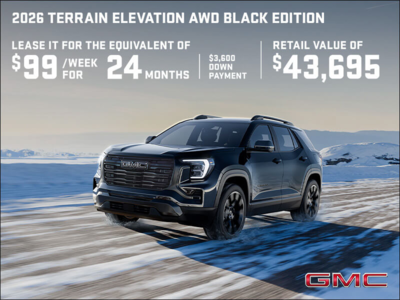 The 2026 GMC Terrain
