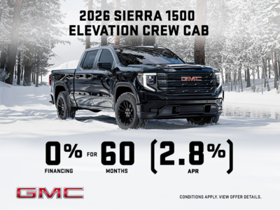 The 2026 GMC Sierra 1500 Elevation Crew Cab
