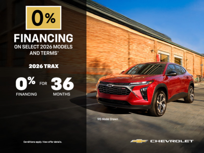 The 2026 Chevrolet Trax