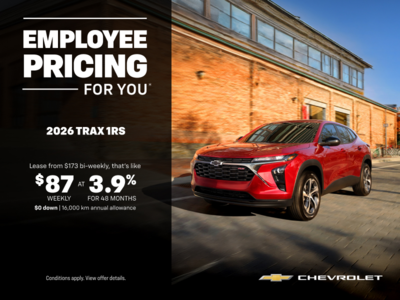 The 2026 Chevrolet Trax