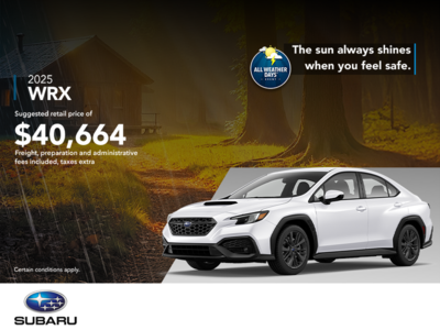 Get the 2025 WRX today!