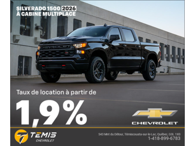 Procurez-vous le Chevrolet Silverado 1500 2026