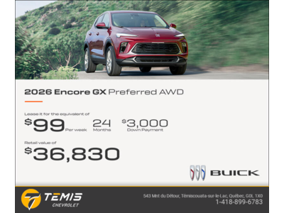 Get the 2025 Buick Encore GX
