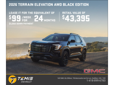 The 2026 GMC Terrain