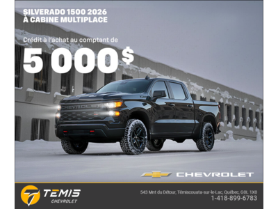 L'événement du mois Chevrolet