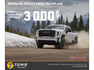 Le GMC Sierra HD 2026