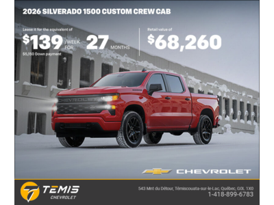 Get the 2026 Chevrolet Silverado 1500
