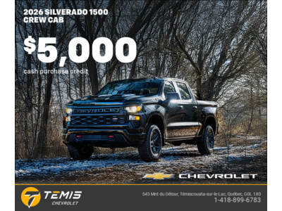 Get the 2026 Chevrolet Silverado 1500