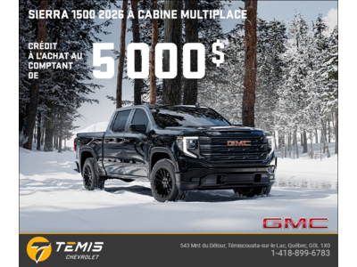 Le GMC Sierra 1500 2026