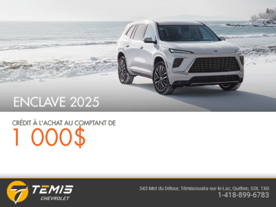 Procurez-vous le Buick Enclave 2025