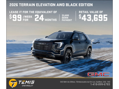 The 2026 GMC Terrain