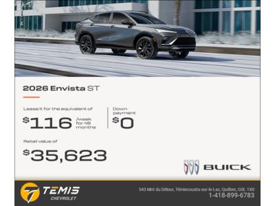 Get the 2026 Buick Envista