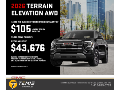 The 2026 GMC Terrain