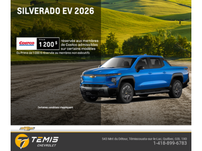 Procurez-vous le Chevrolet Silverado EV 2026