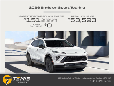 Get the 2026 Buick Envision
