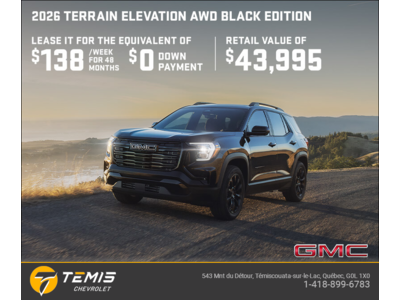 The 2026 GMC Terrain
