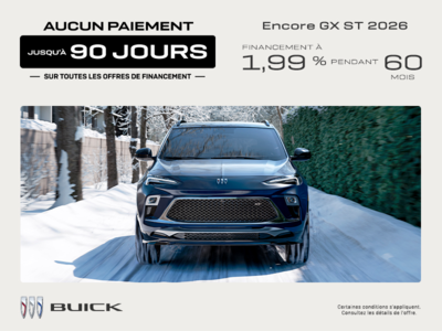 Procurez-vous le Buick Encore GX 2026