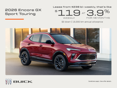 Get the 2026 Buick Encore GX