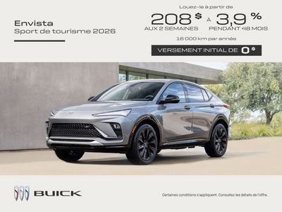 Procurez-vous la Buick Envista 2026