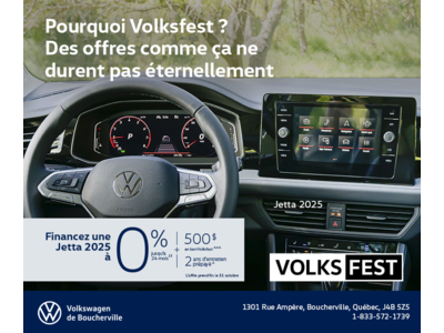 Procurez-vous la Volkswagen Jetta 2025