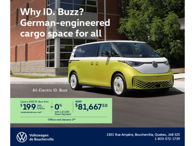 Get the 2025 Volkswagen ID.Buzz