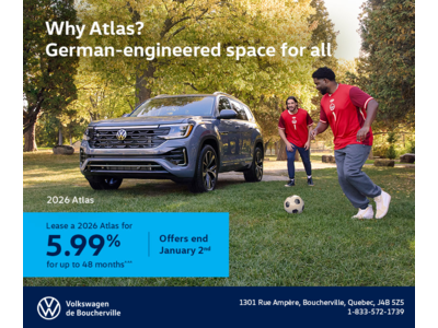 Get the 2026 Volkswagen Atlas