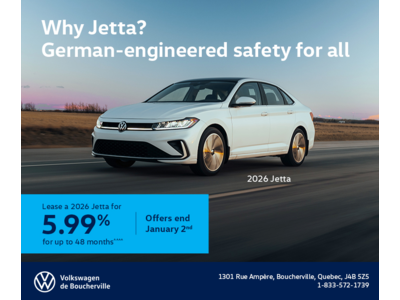 Get the 2026 Volkswagen Jetta