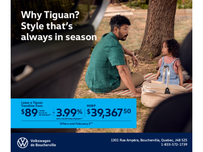 Get the 2026 Volkswagen Tiguan