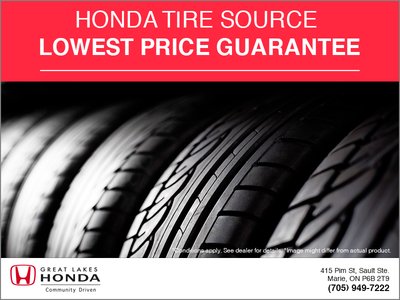 Honda Tire Source Lowest Price Guarantee