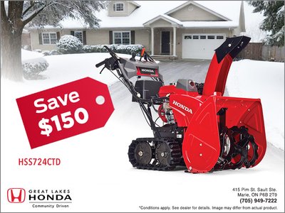 Track Drive, ES Snowblower | HSS724CTD [IN STOCK]