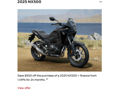 2025 NX500 [In Stock]