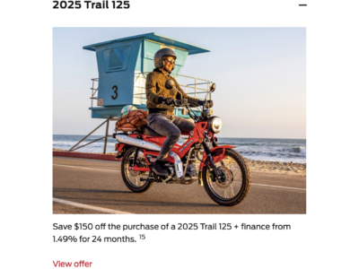 2025 Trail 125 [In Stock]