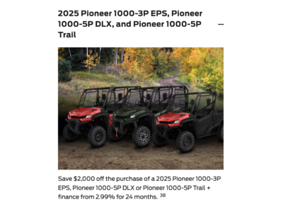2025 Pioneer 1000-5P Trail [In Stock]