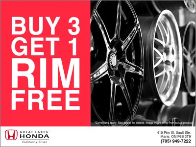 Buy 3 Get 1 Rim FREE!!