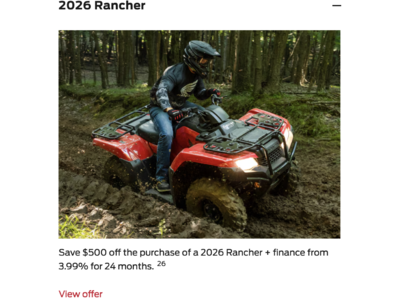 2026 Rancher [In Stock]