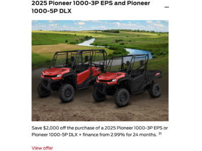 2025 Pioneer 1000-3P EPS and Pioneer 1000-5P DLX [In Stock]