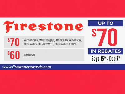 Firestone Offers & Rebates