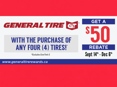General Tire Offers & Rebates