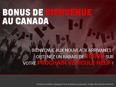 Bonus de bienvenue au Canada