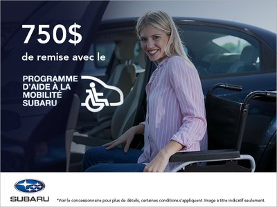 Programme d'aide à la mobilité de Subaru