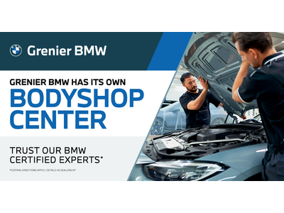 Grenier BMW bodyshop center